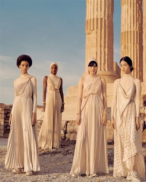 dior greek dress.